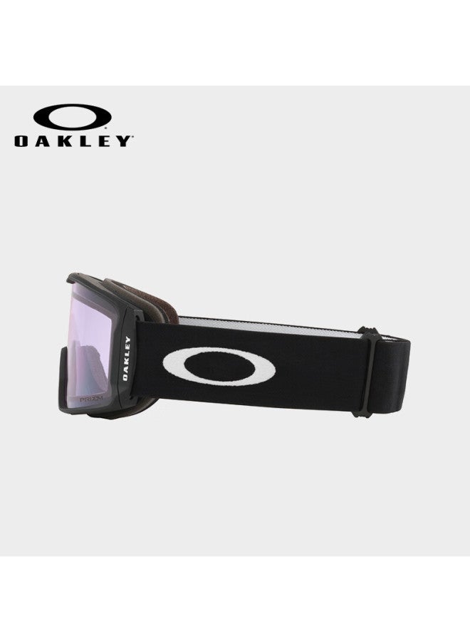 OAKLEY Oakley Ski Goggles, Spectrum Smart Lenses, Outdoor Double-layer Anti-fog Wide-view Cylindrical Snow Goggles, Protective Eyewear, 0oo7070-88 - Image 2