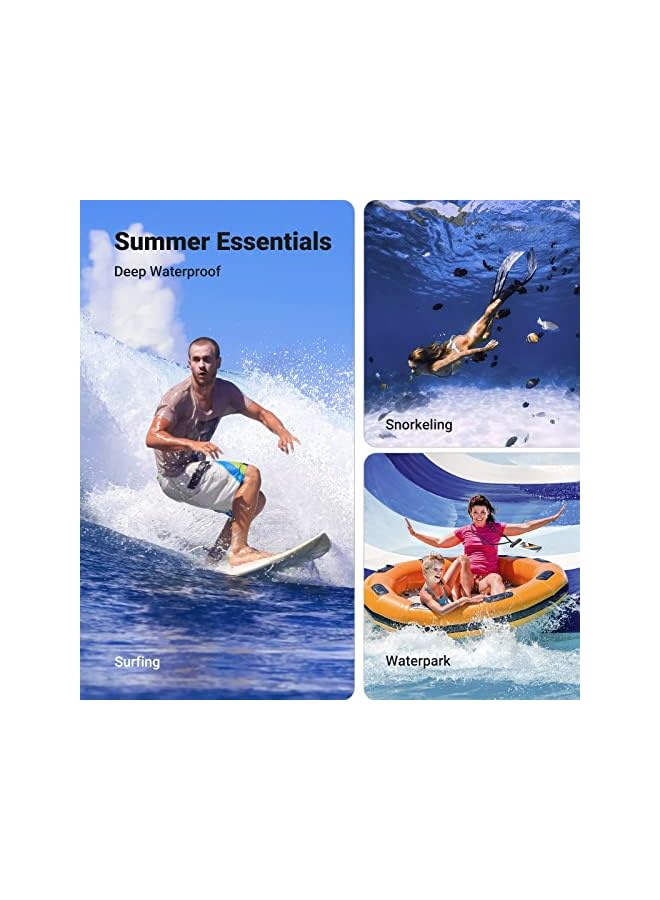 Zaboon Waterproof Phone Case, Ipx8 Certified 30M Waterproof Phone Pouch Waterproof Cell Phone Case Fit For Big Phones Up To 7.2'' Compatible With Iphone 12/13/14 Pro Max S22 S23 Ultra (2 Pack) - Image 5