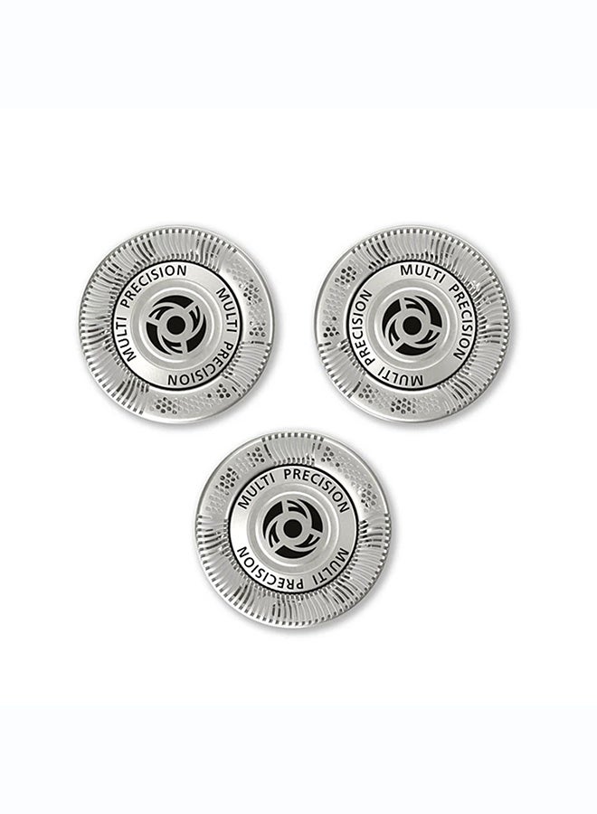 Philips Replacement Shaving Heads 5000 series, fits 5000 series models (rounded shape),Chrome - SH30/51 - Image 2