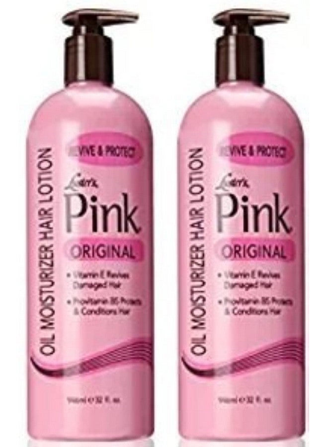 Luster's Scurl Pink Oil Moisturizer Hair Lotion, 32 Ounce (Packaging may vary) (2 Pack) - Image 1