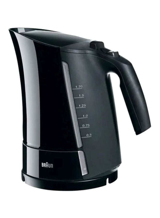 براون غلاية كهربائية 1.7 L 2200 W WK300 أسود - Image 1