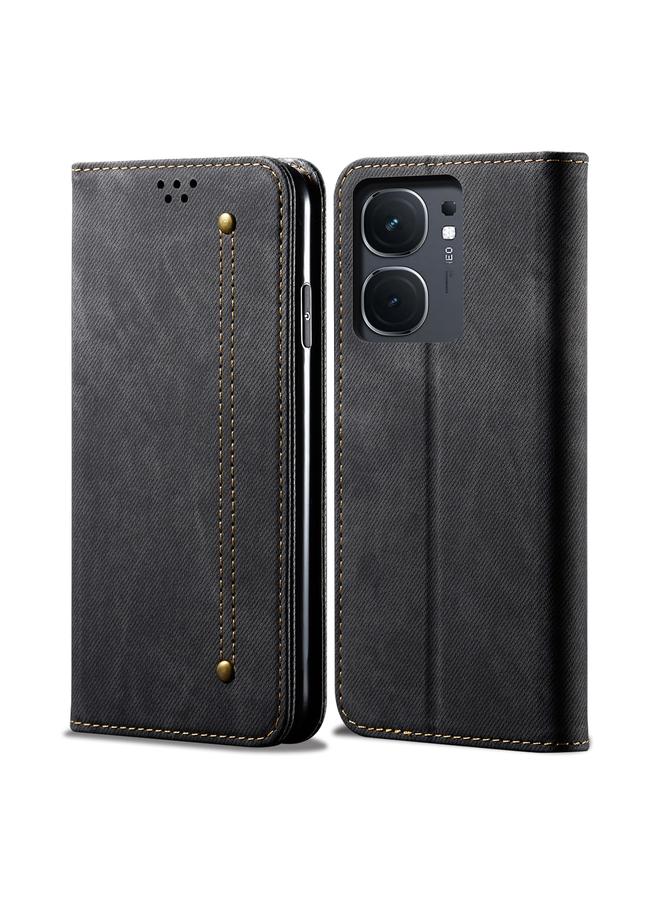 Case For vivo iQOO Neo9 Pro / Neo9 Denim Texture Flip Leather Phone Case