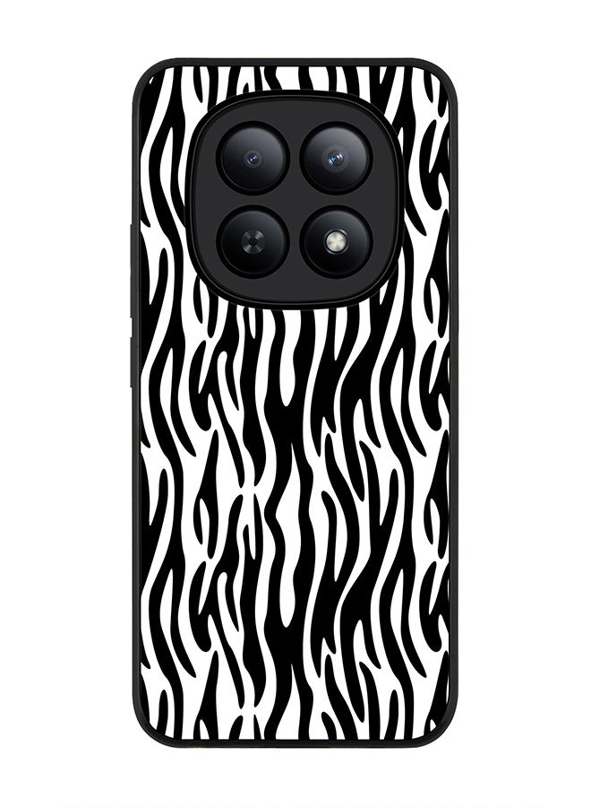 For Xiaomi Redmi Note 15 5G / Poco M8 Case,Slim fit Camera Protection, Shockproof Thin Phone cover  - Zebra Stripes