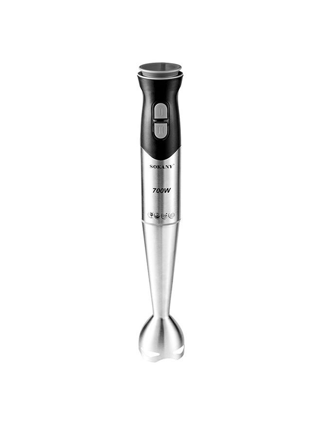 sokany 2-Speeds Hand Blender 700W Stainless Steel SK-748 Black/Silver  - Image 1
