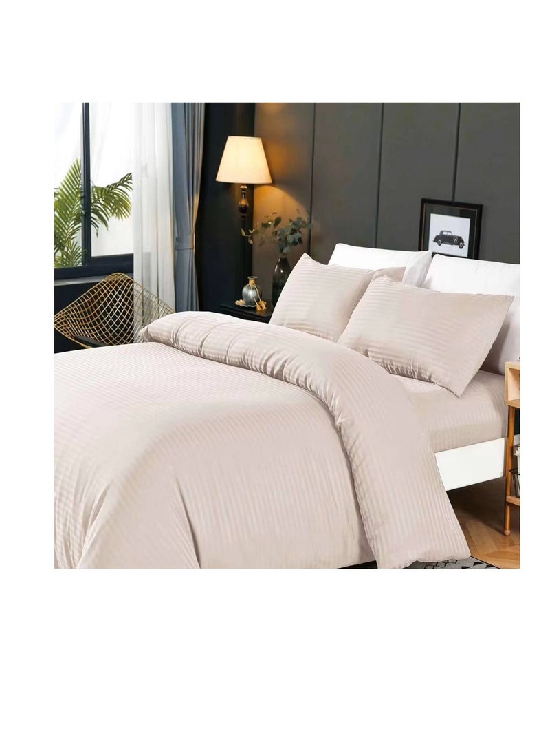 Single Size Duvet Cover Sets classic Pattern Bedding cover Set (1 Duvet Cover 160 * 210 CM +Fitted bed sheet 120x200 * 30CM +2 Pillowcases) 