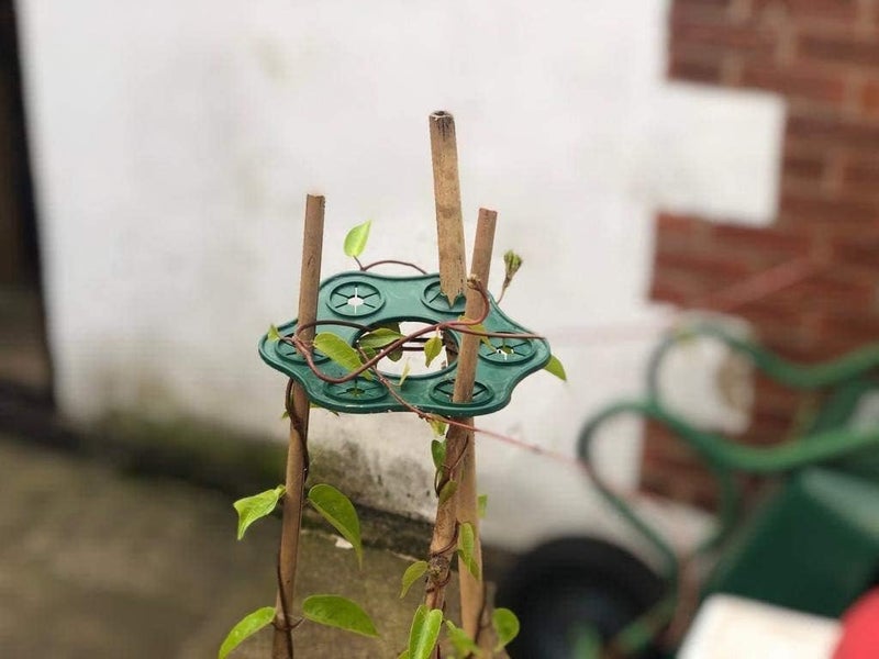 EarlyGrow Plant Stake Connectors 6Pack Green 709146 - Image 4