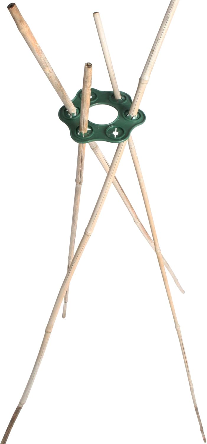 EarlyGrow Plant Stake Connectors 6Pack Green 709146 - Image 5