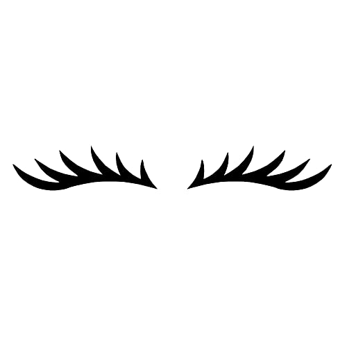 Comet Busters Glitter Black Eyeliner Stickers (EYE086) - Image 4