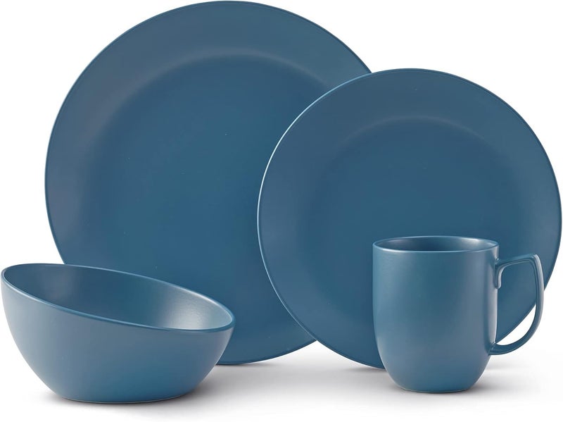 Nambe Nambe Orbit 9 Serving Bowl  Aurora Blue  Made of Stoneware  Contemporary Planet Design  Dishwasher  Microwave Safe  Large Serving Bowl for Soup Cereal Ice Cream  Restaurant  Home Use - Image 2