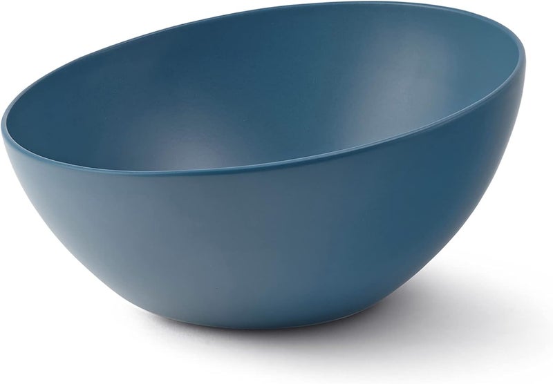 Nambe Nambe Orbit 9 Serving Bowl  Aurora Blue  Made of Stoneware  Contemporary Planet Design  Dishwasher  Microwave Safe  Large Serving Bowl for Soup Cereal Ice Cream  Restaurant  Home Use - Image 1