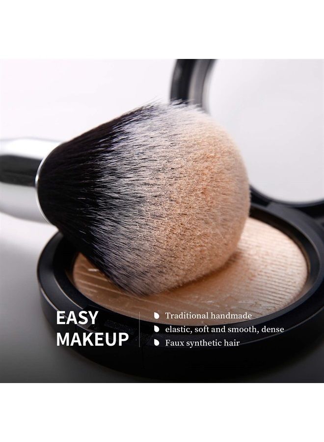 DUcare فرش مكياج احترافية 32 قطعة مجموعة فرش مكياج متميزة فرش كابوكي أساس خلط فرشاة بودرة الوجه أحمر خدود خافي عيوب ظلال عيون - Image 3