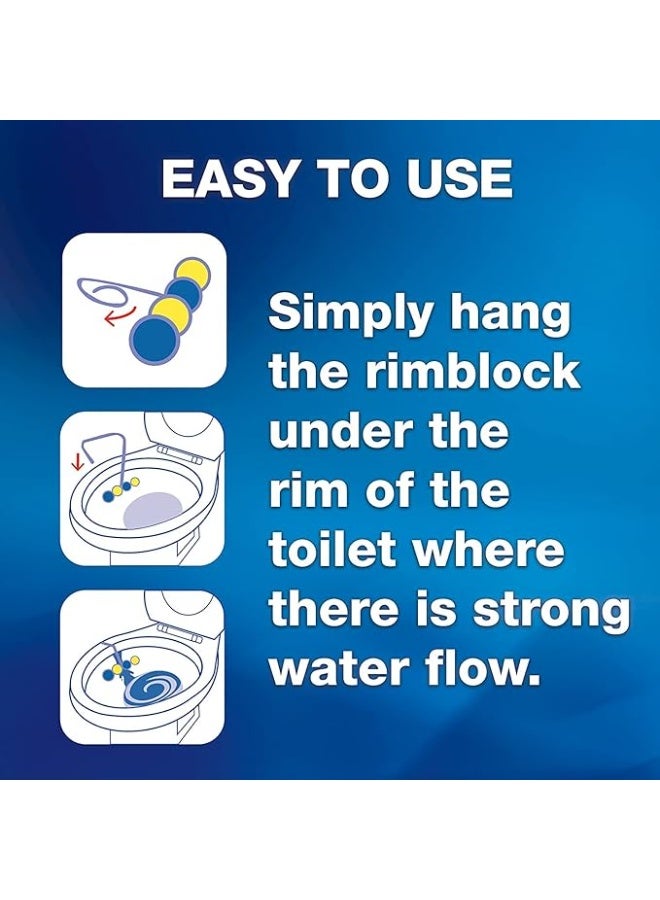 DAC Toilet Cleaner Power Active Pine – 5 x 51g Blocks - Image 4