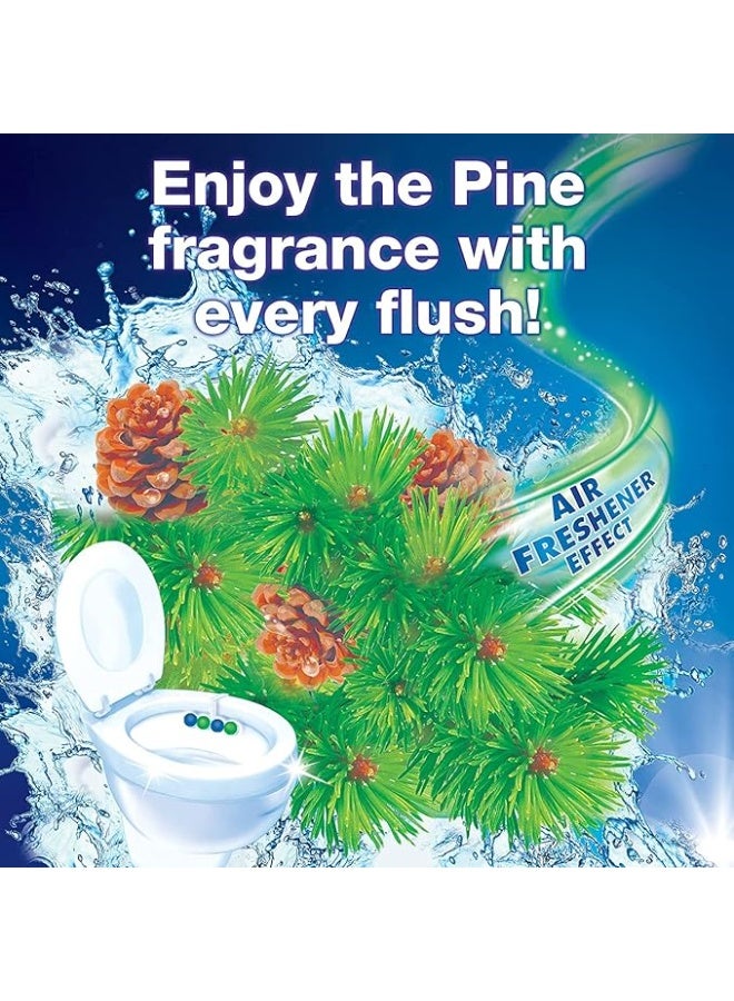 DAC Toilet Cleaner Power Active Pine – 5 x 51g Blocks - Image 5