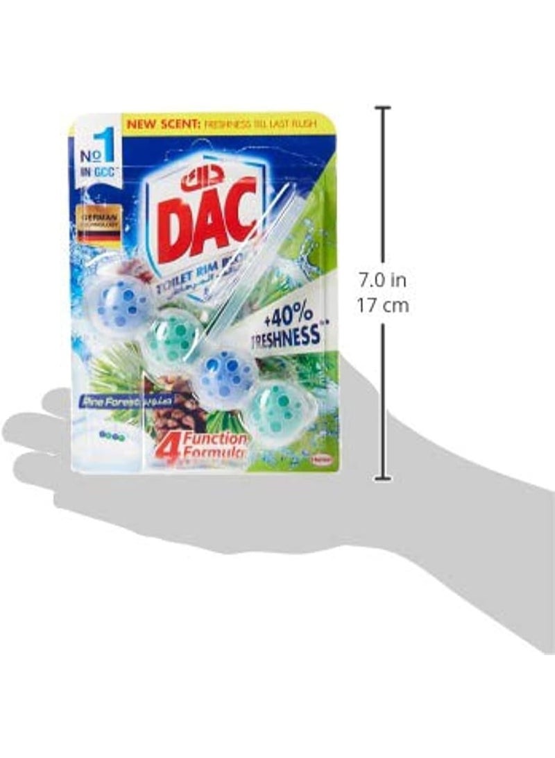 DAC Toilet Cleaner Power Active Pine – 5 x 51g Blocks - Image 2