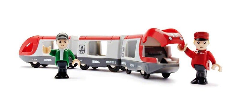 Brio BRIO World 33505 - Travel Train Set - Premium 5 Piece Wooden Toy Set for Toddlers | Ideal Birthday Compatible with All BRIO Railway Toys  - Image 5