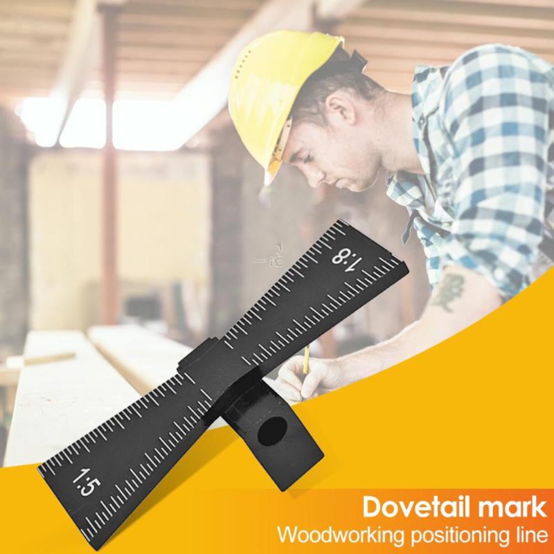 Marking Gauge, 65*23*20mm 10g, Durable Aluminum Alloy Construction - Sleek Professional Black Design, Precision Woodworking Tool for Detailed Woodworking Marking & Versatile Applications - Image 5