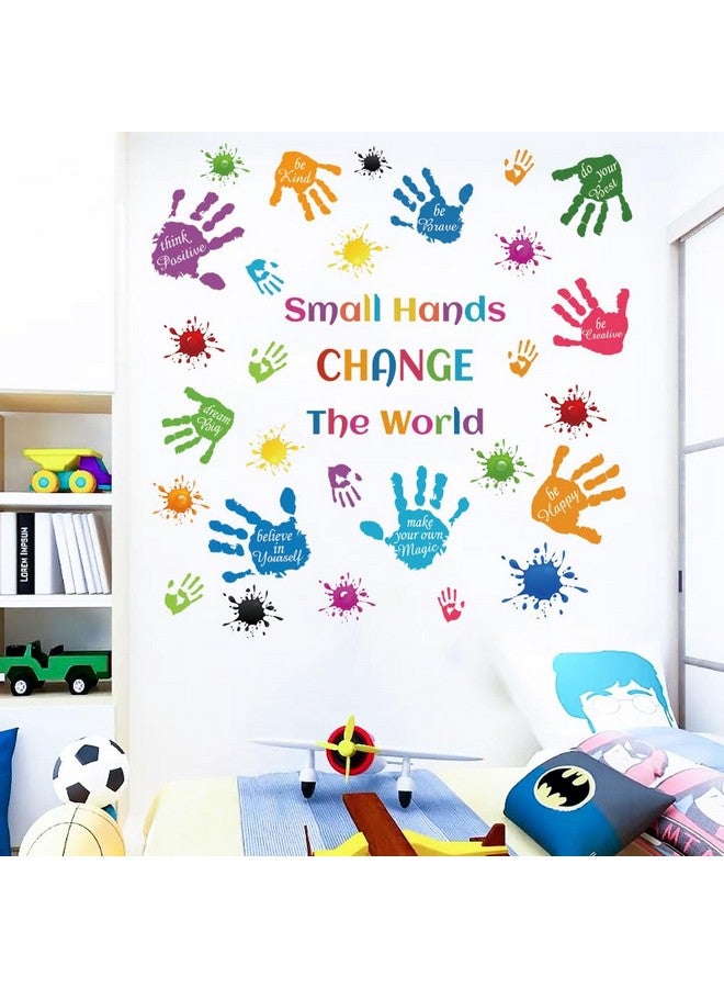 Datesno Colorful Inspirational Quotes Wall Decals Vinyl Motivational Sayings Paint Watercolor Splatter Wall Stickers for Classroom, Kids Bedroom, Playroom, Nursery Decor - Image 4