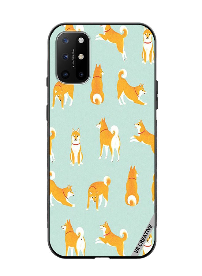 VR CREATIVE Protective Case Cover For OnePlus 8T Shib Inu Design Multicolour - Image 1