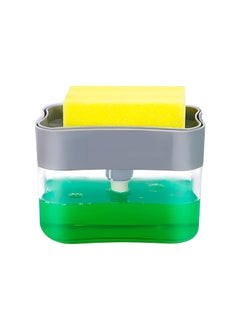 Oblivion Oblivion 2-in-1 Soap Dispenser for Dishwashing – Liquid Holder Pump with Instant Refill, Durable & Efficient Kitchen Washing Accessory, Easy One-Hand Use (Pack of 1)  - Image 1