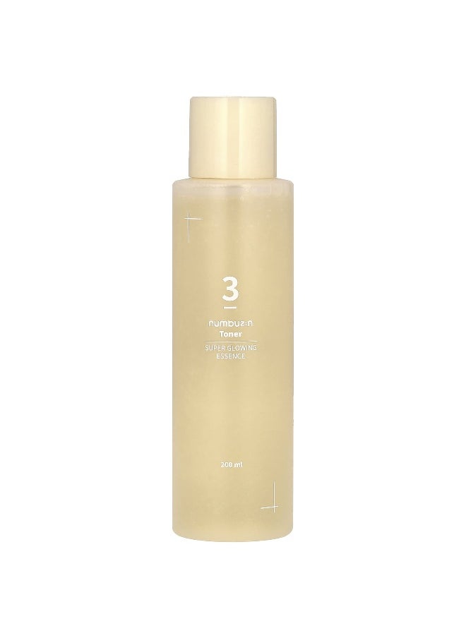 numbuzin Numbuzin, No.3 Super Glowing Essence Toner, 6.76 fl oz (200 ml)  - Image 1