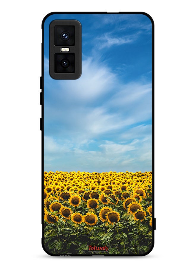 Tolwak Infinix GT 30 Pro Protective Case Cover Sunflowers Under The Sky - Image 1