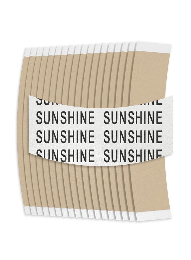 SUN SHINE Sunshine Tape Back Curve Wig Strips, 36 Pieces, Doublesided Brown Liner Toupee Tape, Barely Visible Natural Hold Adhesive Tape Products - Image 1