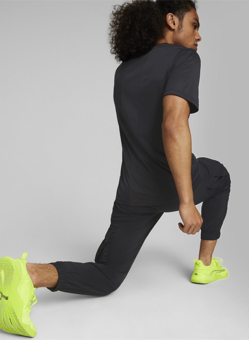 PUMA Favourite Mens Black Woven Training Cargo Pants  - Image 3
