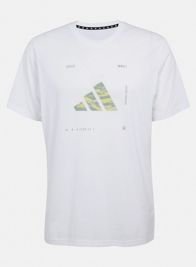 Adidas climacool training camo logo men's graphic t-shirt - Image 2