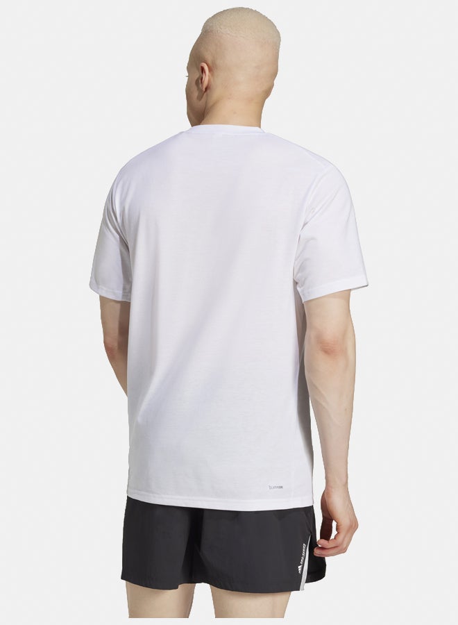 Adidas climacool training camo logo men's graphic t-shirt - Image 4