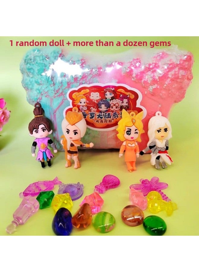 Gem Archaeological Digging Toys Ore Fossil Children's Handmade DIY Boys And Girls Acrylic Archaeological Digging Toys-Color:On-site Special Offer To Amuse Luo Da Lu  - Image 1