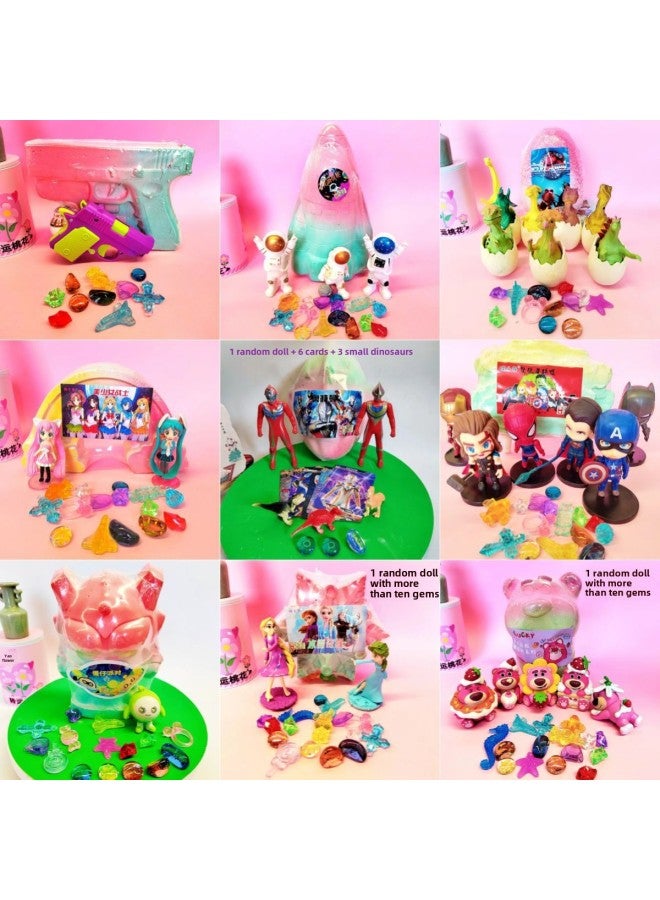 Gem Archaeological Digging Toys Ore Fossil Children's Handmade DIY Boys And Girls Acrylic Archaeological Digging Toys-Color:On-site Special Offer To Amuse Luo Da Lu  - Image 2