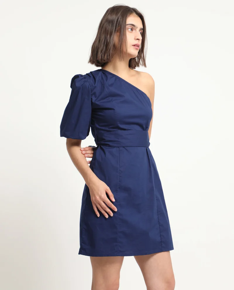 Rareism Women's Off-Shoulder Mini Dress