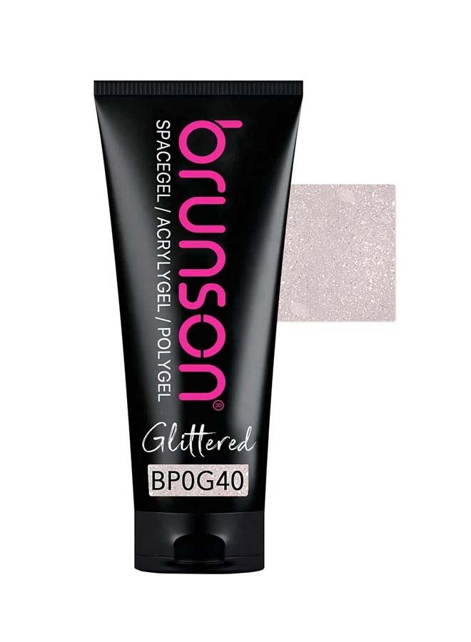 Polygel 60g offers salon-quality nails in 1 Sec, Poly nail gel with shimmer long-lasting acrylic nails. Soak off with UV/LED hard gel for nail extension, builder gel for fake nails, manicure nail art