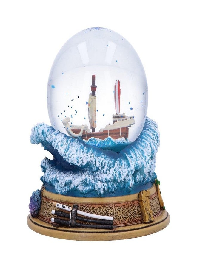 Nemesis Now One Piece Going Merry Snow Globe – Official Anime Collectible with Detailed Ship Base and Glitter Water Dome – Resin Display Ornament - Image 2