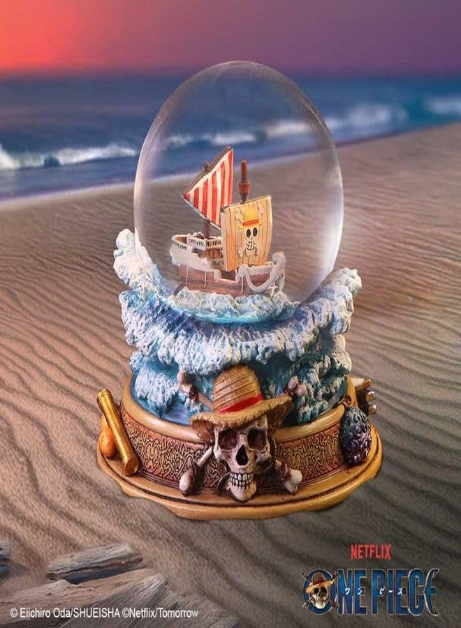 Nemesis Now One Piece Going Merry Snow Globe – Official Anime Collectible with Detailed Ship Base and Glitter Water Dome – Resin Display Ornament - Image 5