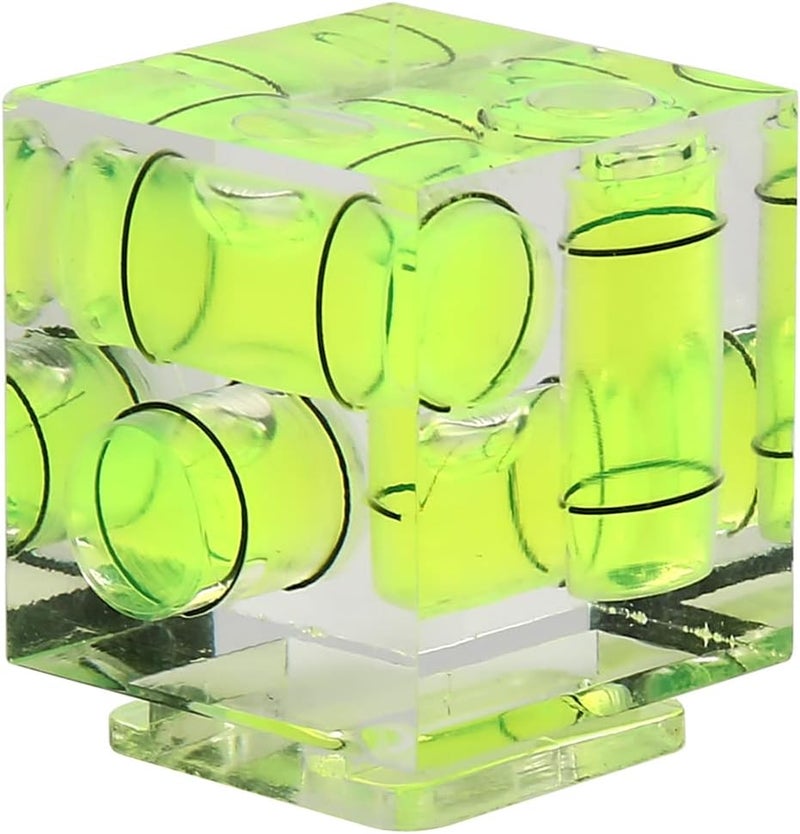 CarPro Camera Level Hot Shoe Level, Hot Shoe Bubble Level Camera Hot Shoe Cover 3 Axis 2 Axis 1Axis Bubble Spirit Level Compatible with Nikon, Olympus, Pentax Digital and Film Cameras-4 Packs - Image 2