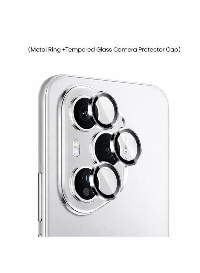 اسكرينه حماية عدسات كاميرا Honor 400 Pro – حلقات أنيقة ومتينة لحماية كاميرا هاتفك من الصدمات والخدوش اليومية - Image 1