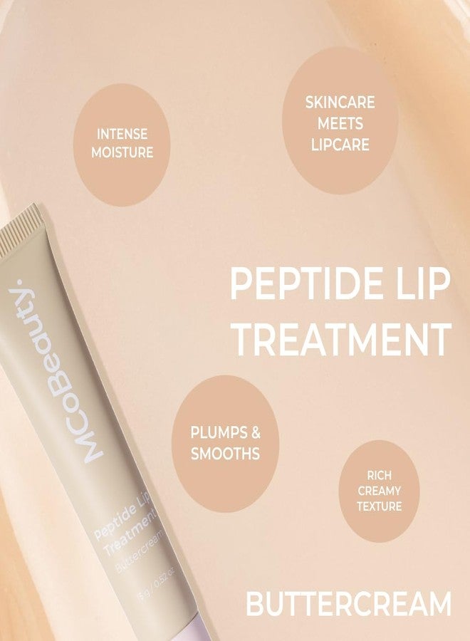 MCoBeauty علاج الشفاه بالبيبتيد من MCoBeauty - كريمة الزبدة، كريم-زيت مرطب، مستحضرات تجميل نباتية، خالية من التجارب على الحيوانات - Image 2