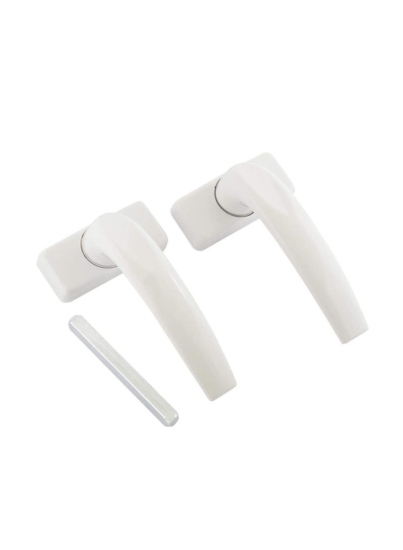 Aluminum Door Handle with 4 Screw (White)  - Image 1
