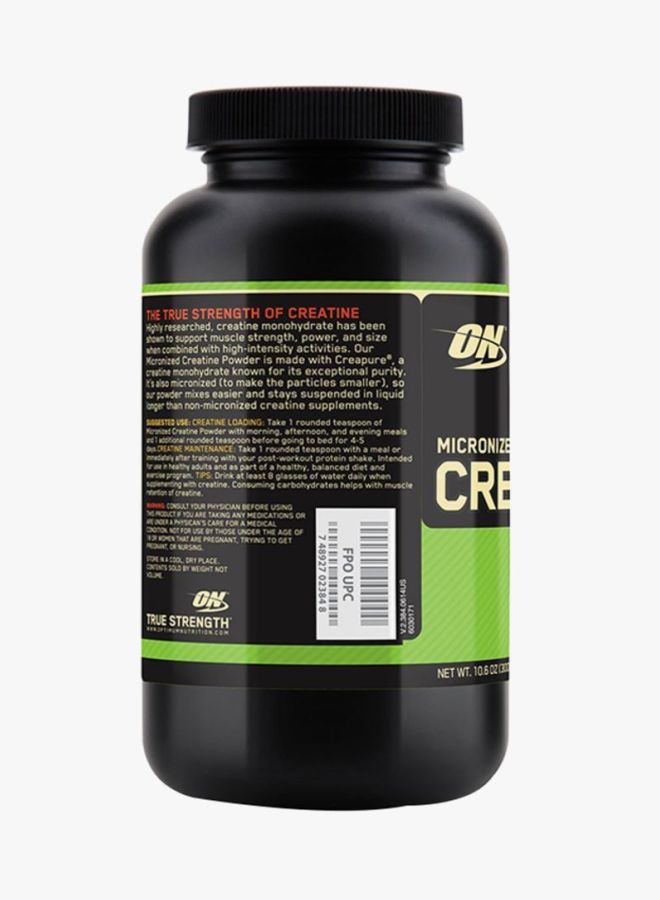 Optimum Nutrition Micronized Creatine Amino Powder - Unflavored - 60 Servings 300 gm - Image 4