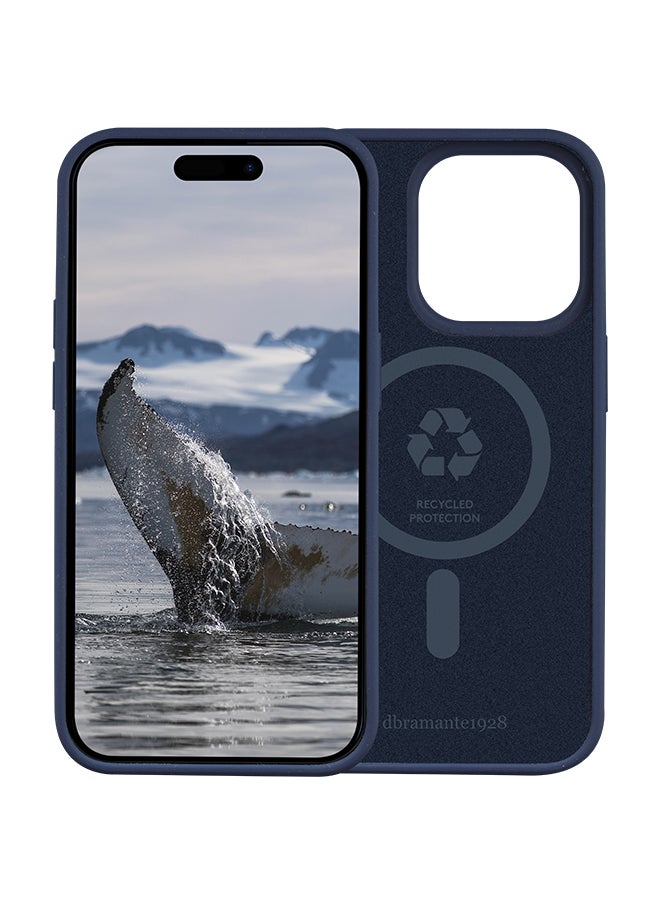 DBRAMANTE1928 iPhone 15 Pro MaxMagSafe  Case Pacific Blue  - Image 1