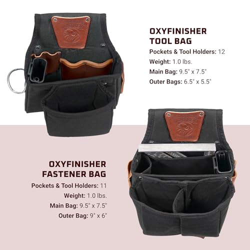 Occidental Leather The Finisher Tool Belt Set - Medium, Left Hand - 25 Pockets & Tool Holders - Made in USA - Image 4