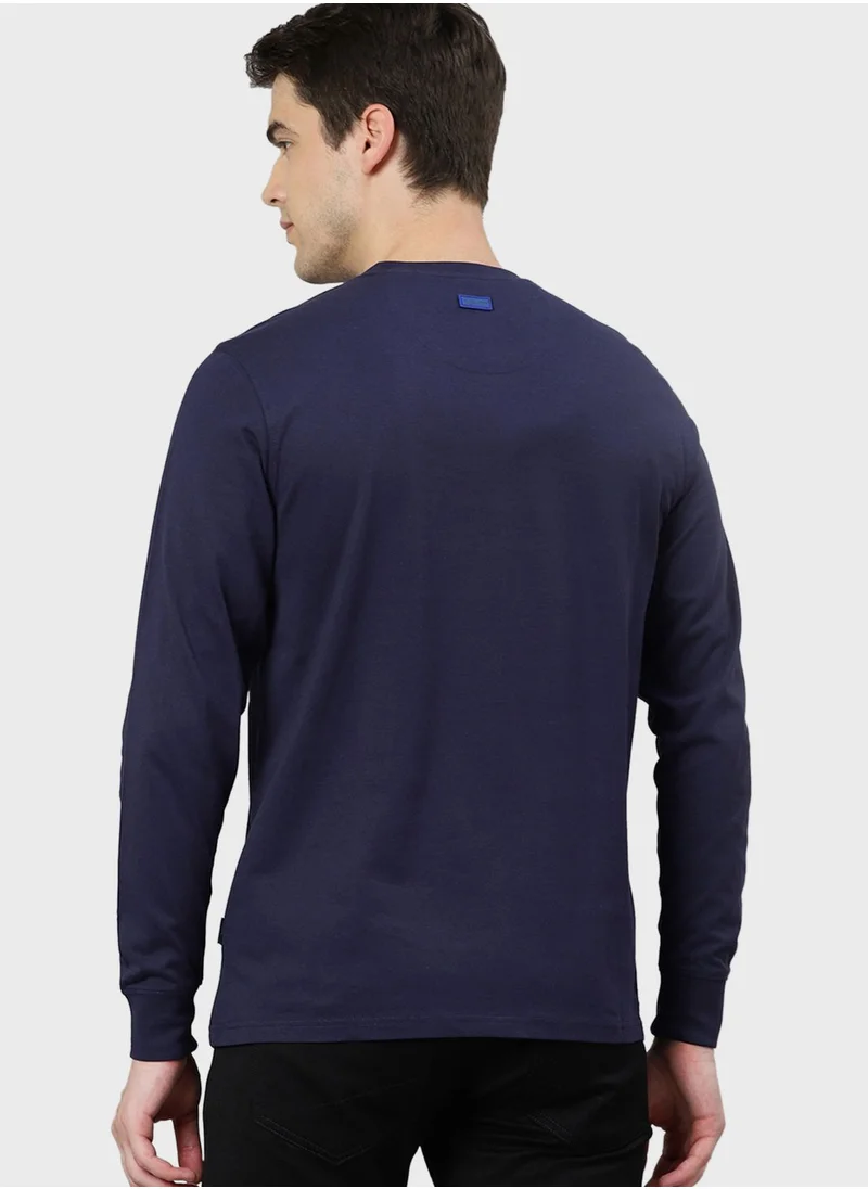 bhpoloclub Logo Crew Neck T-Shirt