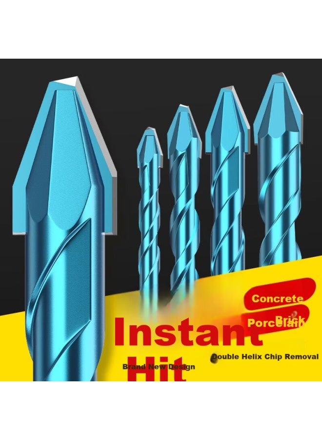 Huhao Super Hard Ceramic Tile Drill Bit Alloy Triangle Drill Eccentric Drill Head For Drilling Full Ceramic Tiles - Image 1