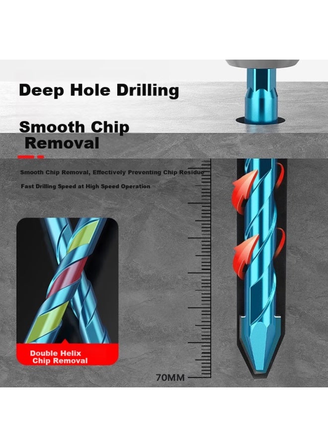 Huhao Super Hard Ceramic Tile Drill Bit Alloy Triangle Drill Eccentric Drill Head For Drilling Full Ceramic Tiles - Image 4
