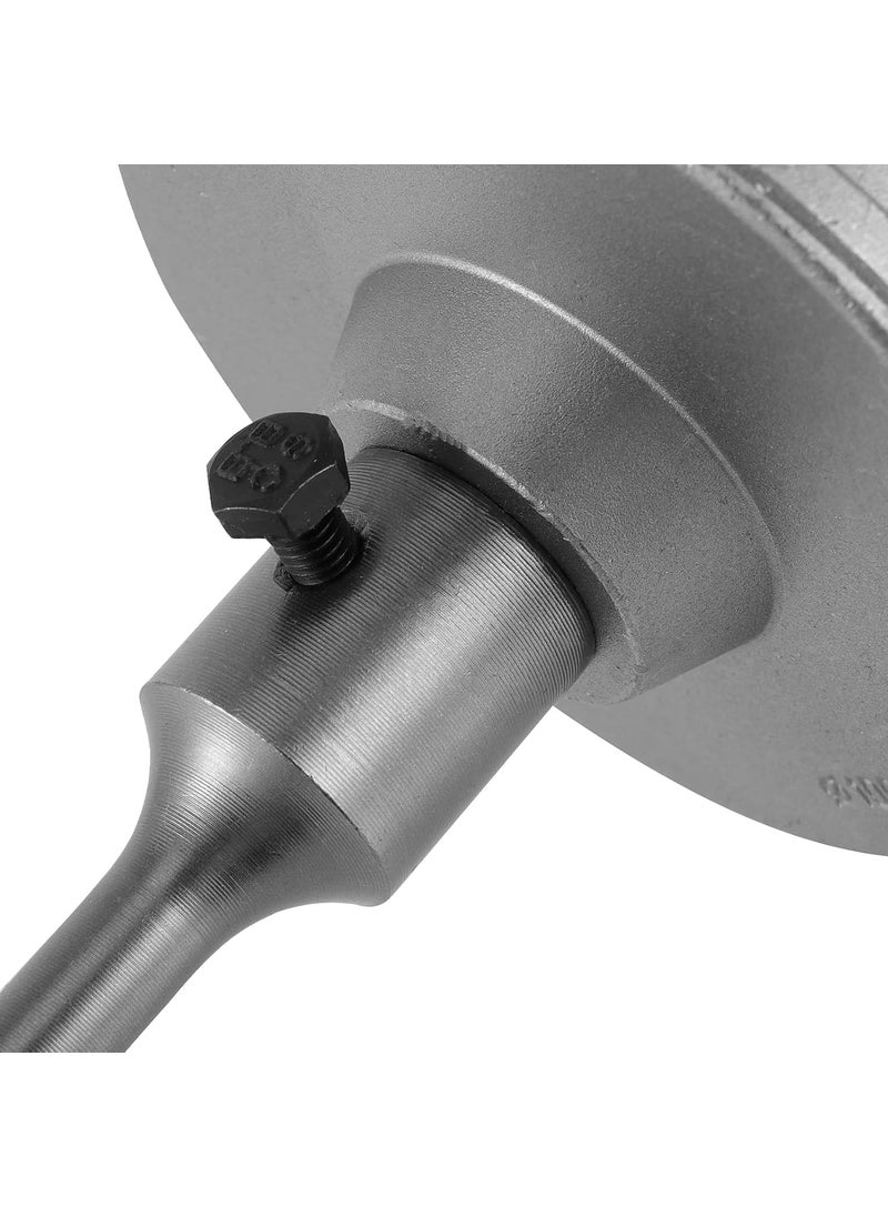 SHEUTSAN SHEUTSAN 394 Inch Concrete Hole Saw 100mm Metal Hole Saw Cutter SDS Plus Shank Drill Bit for Wall Concrete Brick Stone Cement  - Image 3
