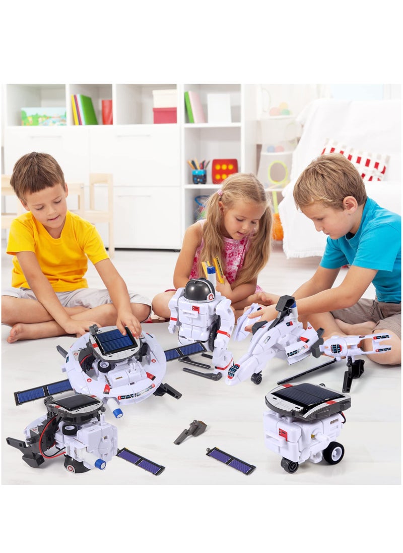 KASTWAVE - Projects Toys for Kids Ages 8 12 Solar Robot Science Kits Gifts for 8 14 Year Old Teen Boys Girls 120Pcs Building Experiments for Teenage Ages 9 10 11 13 - Image 1