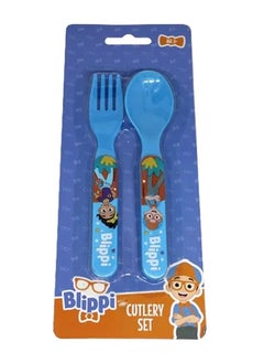 Generic Blippi PP Cutlery Set - 112-87-022  - Image 1