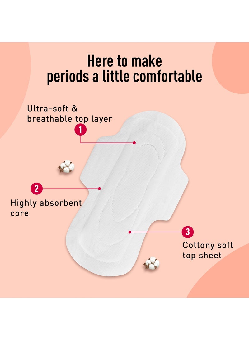 Sirona Max Sanitary Pads for Women | XL (Pack of 10 Pads) | 100% Rash Free & Toxic-Free | Organic Cotton Sanitary Pad | Up to 0% Leakage, Comfortable & High Absorbency - Image 5