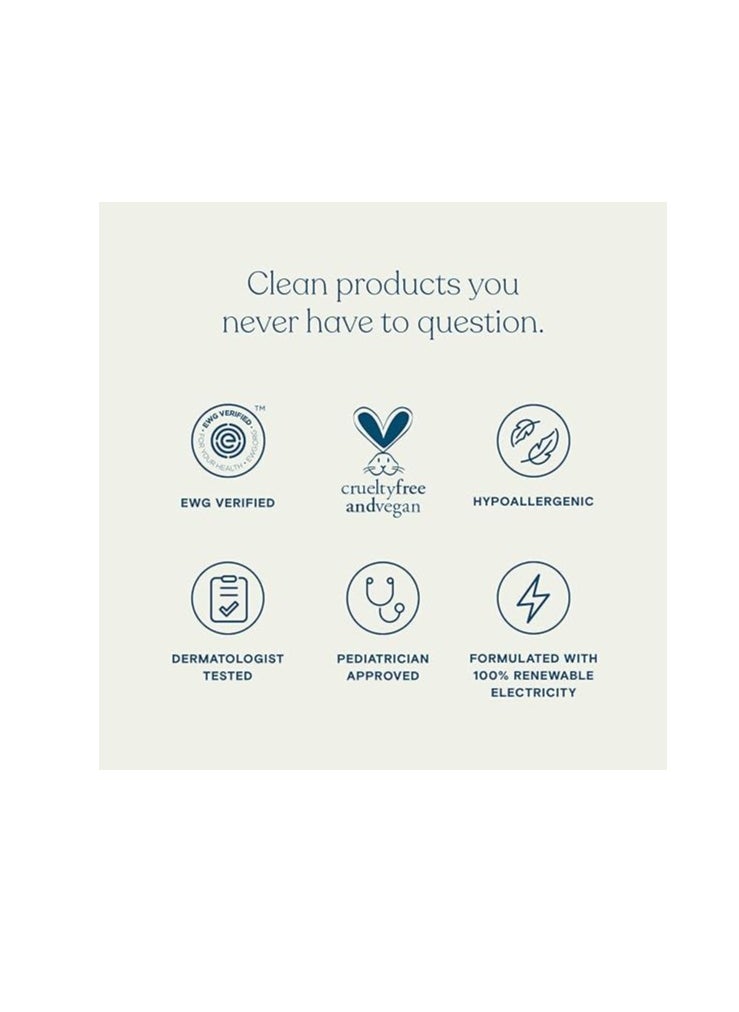 pipette Baby Shampoo and Body Wash - Fragrance Free, Tear-Free Bath Time, Hypoallergenic, Moisturizing Plant-Derived Squalane, New Formula, 11.8 fl oz  - Image 2